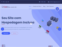 Tablet Screenshot of gmsite.com.br